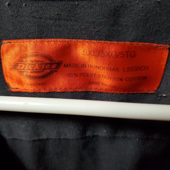 Dickies Mechanic Style Novelty S/S Black 5XL - Picture 4 of 6